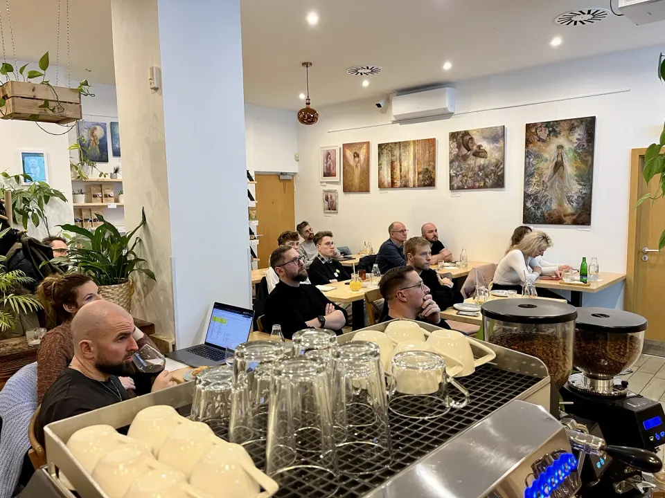 Atmosféra dřívějších Business Meetupů