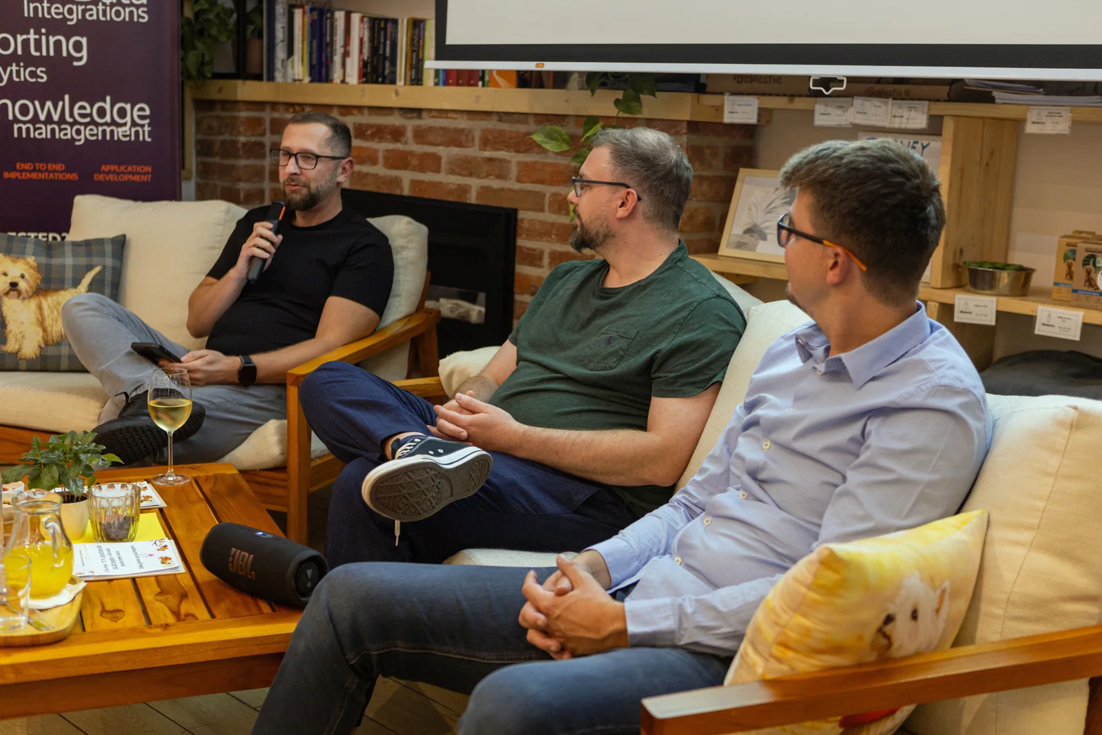Business Meetup atmosféra